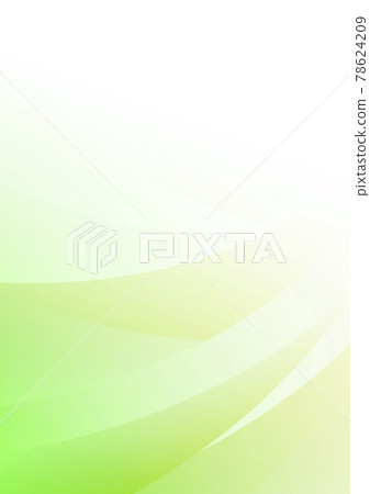 Curved and yellow-green gradient abstract background no.03 78624209