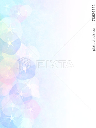 Summer material: Fantastic morning glory background 78624531