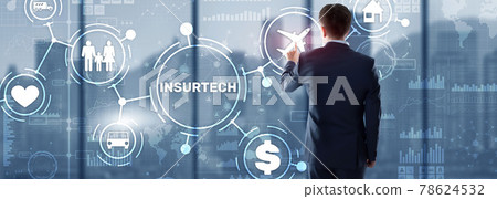 Family car and home travel insurance concept on virtual screen Family car and home travel insurance concept on virtual screen 78624532