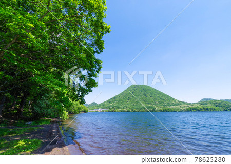 新鮮的綠色榛名山/榛名湖<群馬縣高崎市> 新鮮的綠色榛名山/榛名湖<群馬縣高崎市> 78625280