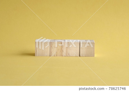 4 letter blank and wood block 78625746