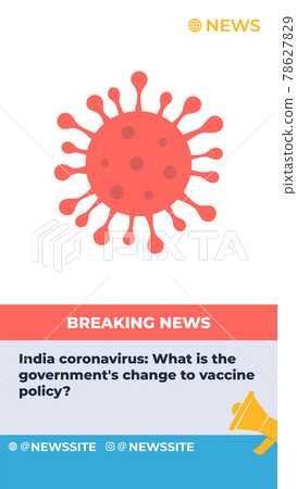 News background Vector news design for social media stories News background Vector news design for social media stories 78627829