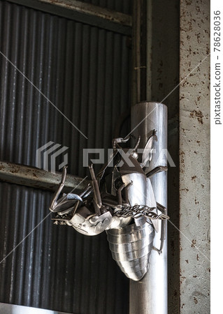 湧現（不銹鋼蟬）-鐵廠內景 78628036