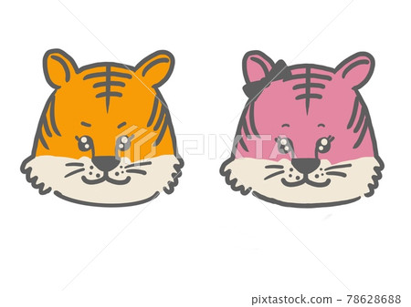 【面材】可愛時尚的虎哥&虎妹 78628688