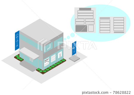 Isometric Hello Work Appearance and Documents Isometric Hello Work Appearance and Documents 78628822