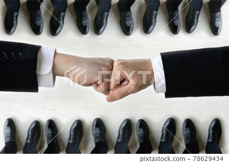 Business image-conflict / conflict / cooperation 78629434