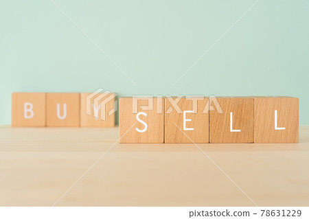 賣,賣 | 寫有“SELL BUY”字樣的積木 賣,賣 | 寫有“SELL BUY”字樣的積木 78631229