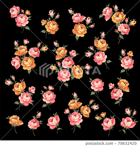 Beautiful and cute rose material collection, Beautiful and cute rose material collection, 78632420