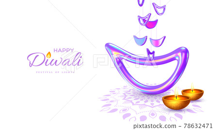 Diwali holiday design. 78632471