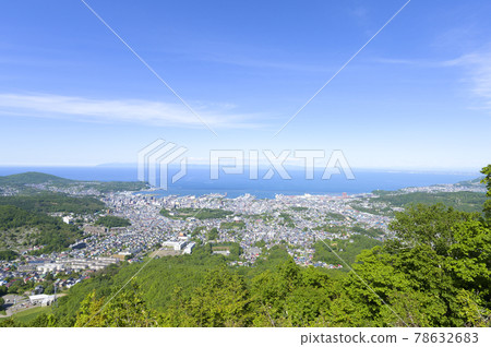 View from Mt. Tengu, Otaru (with video material taken at the same time) 78632683