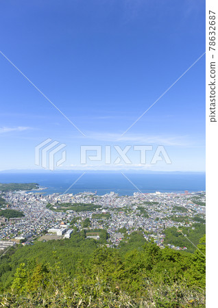 View from Mt. Tengu, Otaru (with video material taken at the same time) 78632687