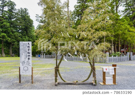 Early summer Dewa Miyama Shrine Kayawa Tsuruoka City, Yamagata Prefecture 78633190