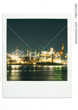 Nagoya Port Factory Chimney Pola Style 78633366