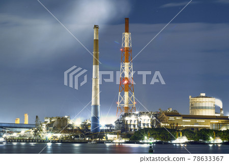 Nagoya Port Factory Chimney 78633367