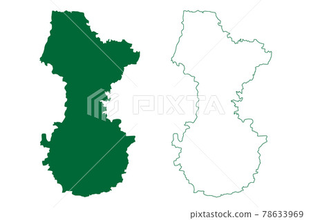 Bhopal district (Madhya Pradesh State, division, Republic of India) map vector illustration, scribble sketch Bhopal map Bhopal district (Madhya Pradesh State, division, Republic of India) map vector illustration, scribble sketch Bhopal map 78633969
