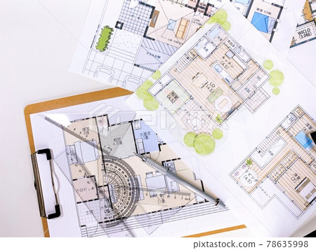 房屋設計平面圖鳥瞰圖 78635998
