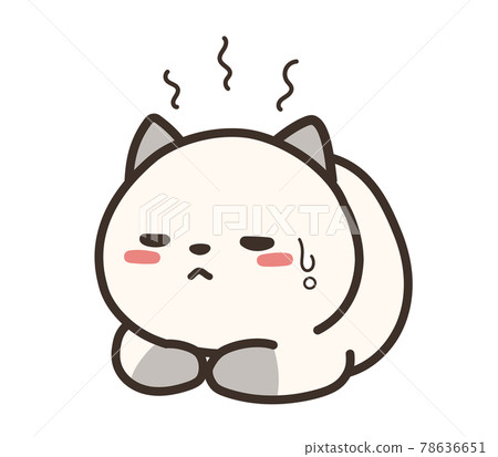 Unwell cat Unwell cat 78636651