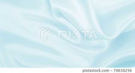 Smooth elegant blue silk or satin luxury cloth texture as abstract background. Luxurious background design Smooth elegant blue silk or satin luxury cloth texture as abstract background. Luxurious background design 78638256