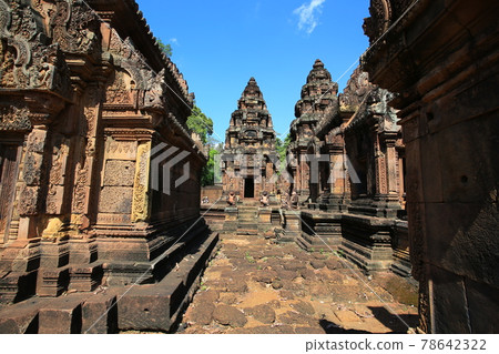 Banteay Srei in angkor wat 78642322