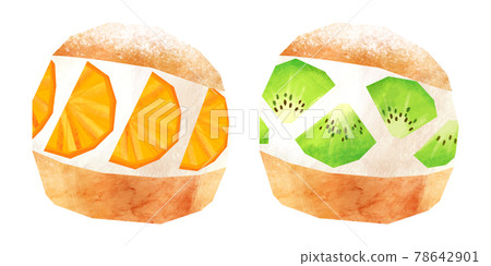 Paper-cutting style Maritozzo - Stock Illustration [78642901] - PIXTA