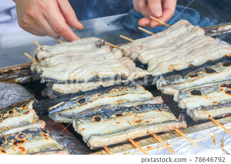 Charcoal-grilled eel Charcoal-grilled eel 78646792