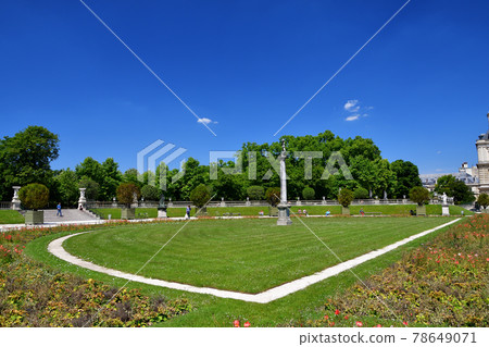 Taken on June 2, 2020, in the Luxembourg Gardens, Paris, France. 78649071