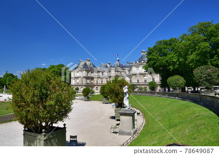Taken on June 2, 2020, in the Luxembourg Gardens, Paris, France. 78649087