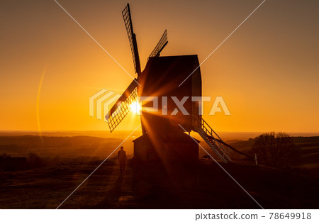 Windmill at Sunset Windmill at Sunset 78649918