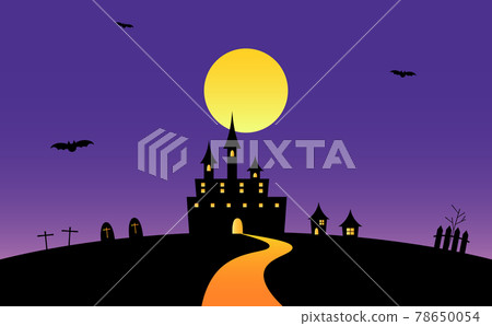 Halloween background illustration Halloween background illustration 78650054