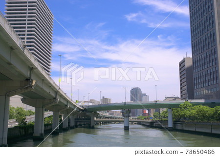 大阪中之島市風景 大阪中之島市風景 78650486