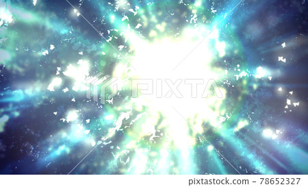 Background decoration illustration of sunlight filtering through the trees, sunshine, forest bathing, relaxation 78652327