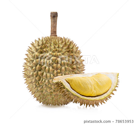 Durian isolated on white Durian isolated on white 78653953