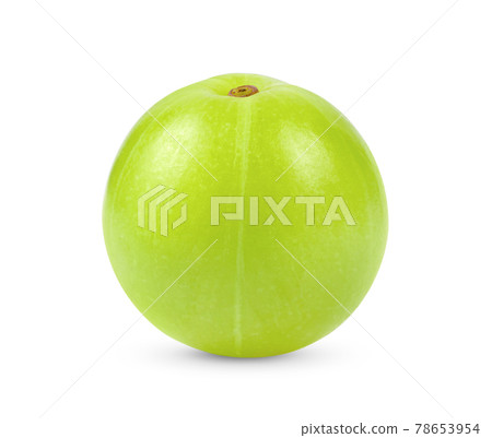 Indian gooseberries on white 78653954