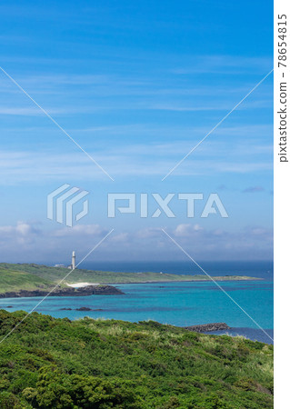 Kita Nagato Coast National Park Tsunoshima Lighthouse Shimonoseki City, Yamaguchi Prefecture 78654815