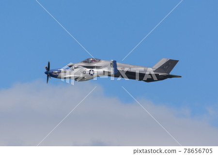 US Air Force F-35A & P-51D formation flight US Air Force F-35A & P-51D formation flight 78656705