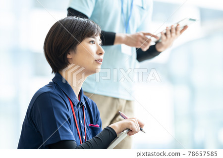 Nursing image Caregiver Nursing staff ■ Shooting cooperation "LINK FOREST" 78657585