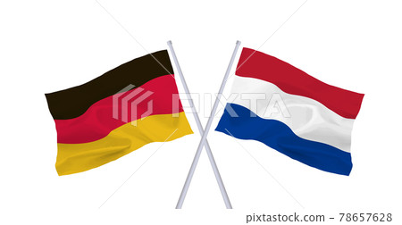 German and Dutch flags German and Dutch flags 78657628