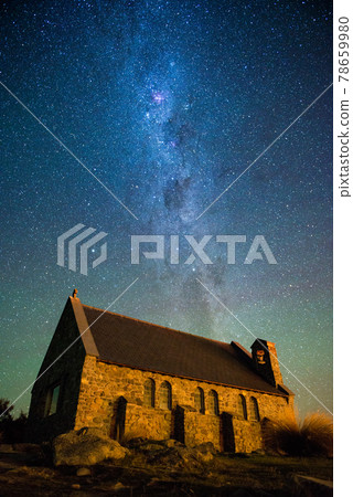 Church of the Good Shepherd and Milky Way on Lake Tekapo-New Zealand Trip Church of the Good Shepherd and Milky Way on Lake Tekapo-New Zealand Trip 78659980