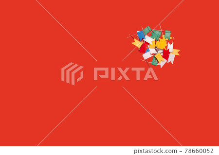 heap of colorful pin flags. office accessorize 78660052