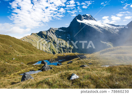 World's Most Beautiful Promenade "Milford Truck" View from Mackinnon Pass | New Zealand Hiking World's Most Beautiful Promenade "Milford Truck" View from Mackinnon Pass | New Zealand Hiking 78660230