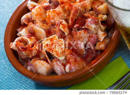 Orejas de cerdo - spanish dish.  78660274