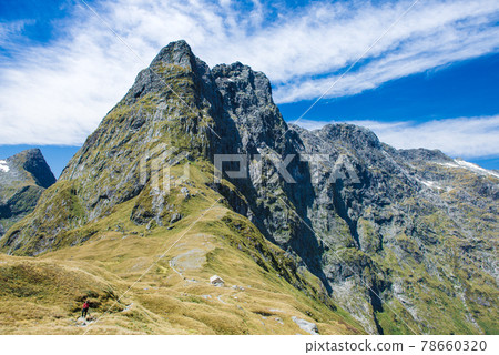 World's Most Beautiful Promenade "Milford Truck" View from Mackinnon Pass | New Zealand Superb Hiking World's Most Beautiful Promenade "Milford Truck" View from Mackinnon Pass | New Zealand Superb Hiking 78660320