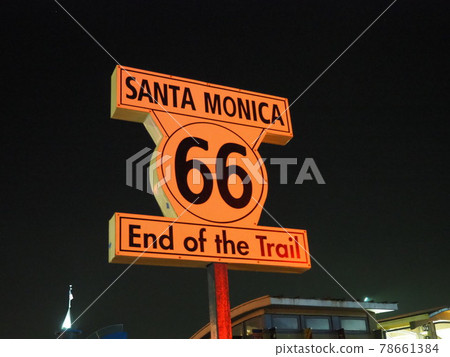 Santa Monica Route 66 end point Santa Monica Route 66 end point 78661384