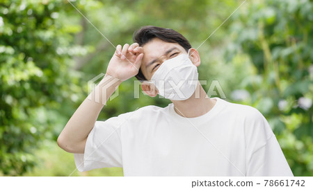 中間人，面具，中暑 78661742