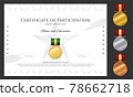 Sport certificate template 78662718
