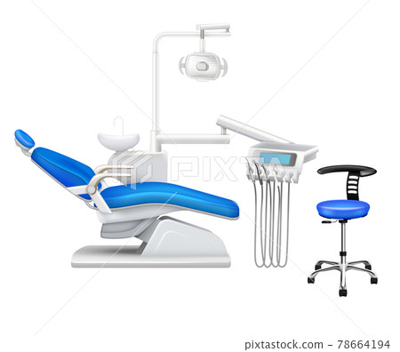 Dental Office Realistic Set 78664194