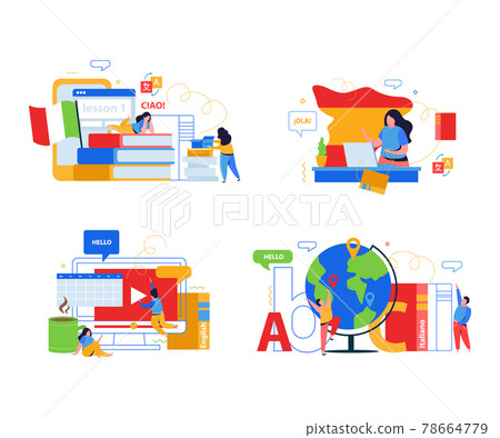 Language School 2x2 Design Concept 78664779