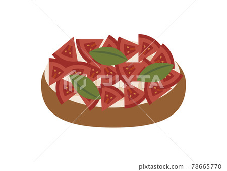 Bruschetta with tomato and basil Bruschetta with tomato and basil 78665770