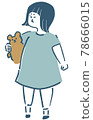 Illustration of an angry child 78666015