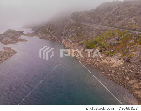 Lake in mountains Norway Lake in mountains Norway 78669818